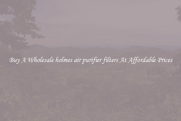 Buy A Wholesale holmes air purifier filters At Affordable Prices