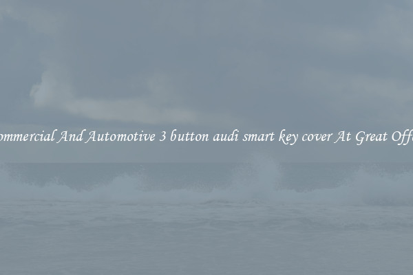 Commercial And Automotive 3 button audi smart key cover At Great Offers