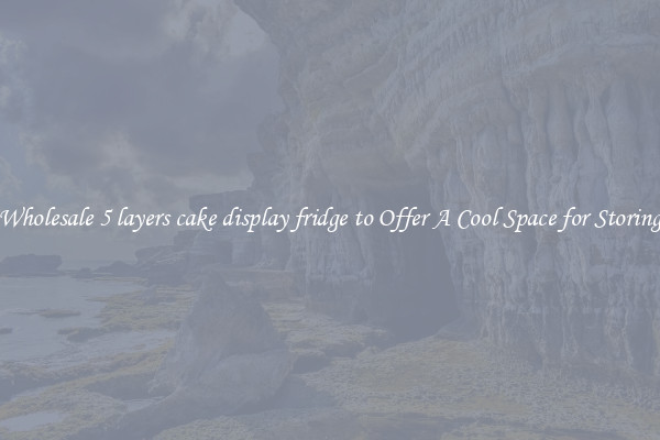 Wholesale 5 layers cake display fridge to Offer A Cool Space for Storing