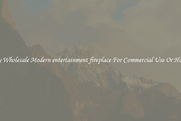 Buy Wholesale Modern entertainment fireplace For Commercial Use Or Homes