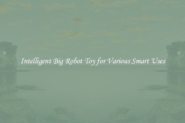 Intelligent Big Robot Toy for Various Smart Uses